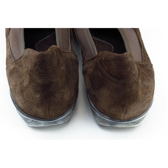 Sesto Meucci Sz 8.5 M‎ Brown Square Toe Flat Leather - Picture 5 of 7